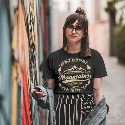 Golden Horizon Tee Cotton T-Shirt for Men & Women